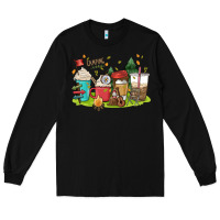 Black camp coffee drink Long Sleeve Tee - MaliasSmallBusiness