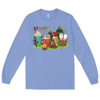 Colony Blue camp coffee drink Long Sleeve Tee - MaliasSmallBusiness