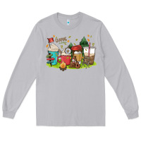 Moon Dust camp coffee drink Long Sleeve Tee - MaliasSmallBusiness