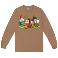 Toasted Coconut camp coffee drink Long Sleeve Tee - MaliasSmallBusiness