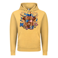 Vintage Mustard moo rica highland cow Vintage Hoodie - RanaPortraitStore