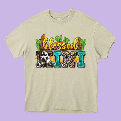 Blessed Mini Heavy Core Tee Designed By Zillion Design Studio