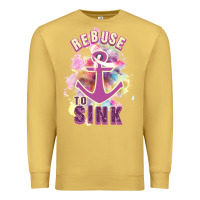 Antique Gold Rebuse To Sink Premium Sweatshirt - Bettercallsaul