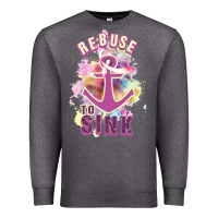 Charcoal Heather Rebuse To Sink Premium Sweatshirt - Bettercallsaul