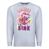 Heather Grey Rebuse To Sink Premium Sweatshirt - Bettercallsaul