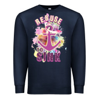 Navy Rebuse To Sink Premium Sweatshirt - Bettercallsaul