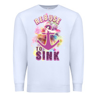 White Rebuse To Sink Premium Sweatshirt - Bettercallsaul