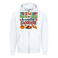 White turkey gravy beans and rolls lemme see that casser Zipper Hoodie - MaliasSmallBusiness