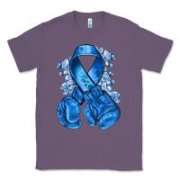 Lavender blueribbon with boxing gloves Classic Tee - NancyCooperArtShop