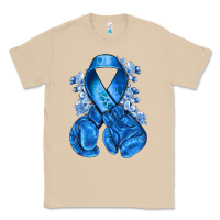 Mushroom blueribbon with boxing gloves Classic Tee - NancyCooperArtShop