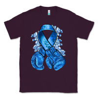 Plum blueribbon with boxing gloves Classic Tee - NancyCooperArtShop