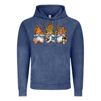 Vintage Denim coffee gnomes Vintage Hoodie - Jasminsmagicworld