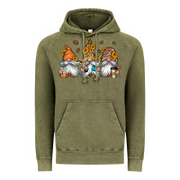 Vintage Olive coffee gnomes Vintage Hoodie - Jasminsmagicworld