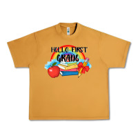 Peanut Butter back to school hello first grade 3200x2400 Urban Heavy Tee - AdoDesignShop