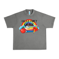 Tornado back to school hello first grade 3200x2400 Urban Heavy Tee - AdoDesignShop