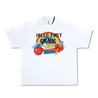 White back to school hello first grade 3200x2400 Urban Heavy Tee - AdoDesignShop