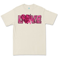 Bone Breast Cancer Love Premium Tee - texasbilliewilder