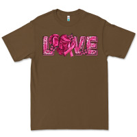 Cacao Breast Cancer Love Premium Tee - texasbilliewilder