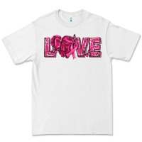 White Breast Cancer Love Premium Tee - texasbilliewilder
