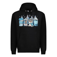 Black winter coffee Premium Hoodie - JahusDesignShop