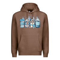 Chestnut winter coffee Premium Hoodie - JahusDesignShop