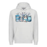Dove Grey winter coffee Premium Hoodie - JahusDesignShop