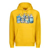 Lemon winter coffee Premium Hoodie - JahusDesignShop