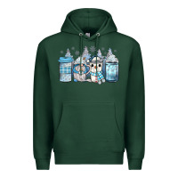 Sports Green winter coffee Premium Hoodie - JahusDesignShop