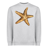 Heather Grey Starfish Heavyweight Sweatshirt - LillyAllenDesigns