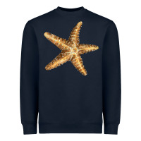 Navy Starfish Heavyweight Sweatshirt - LillyAllenDesigns