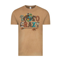 Vintage Camel rodeo crazy bucking bronco cowboy Vintage Tee - Artiststas