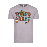 Vintage Zinc rodeo crazy bucking bronco cowboy Vintage Tee - Artiststas