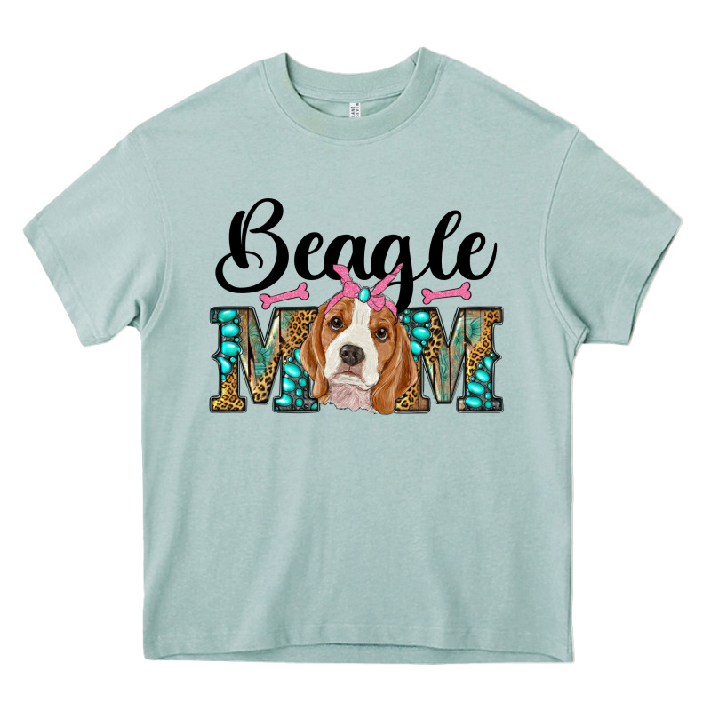Western Beagle Mom Heavy Core Tee by RanaPortraitStore | Teevron
