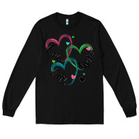 Black faith hope love Long Sleeve Tee - MaliasSmallBusiness