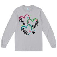 Moon Dust faith hope love Long Sleeve Tee - MaliasSmallBusiness