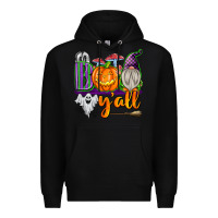 Black Boo Y'all Premium Hoodie - texasbilliewilder