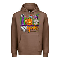 Chestnut Boo Y'all Premium Hoodie - texasbilliewilder
