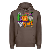 Coffee Boo Y'all Premium Hoodie - texasbilliewilder