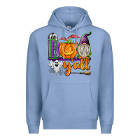 Colony Blue Boo Y'all Premium Hoodie - texasbilliewilder
