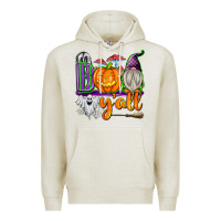 Oatmeal Heather Boo Y'all Premium Hoodie - texasbilliewilder