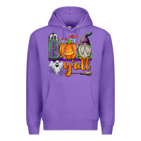 Purple Boo Y'all Premium Hoodie - texasbilliewilder