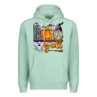 Seafoam Boo Y'all Premium Hoodie - texasbilliewilder