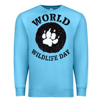 Ocean Blue World Wildlife Day Premium Sweatshirt - Bettercallsaul