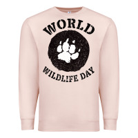 Pale Pink World Wildlife Day Premium Sweatshirt - Bettercallsaul