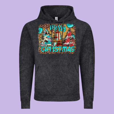 Merry Christmas Vintage Hoodie Designed By Jahusdesignshop