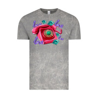 Cloud Rock love balloons and pink valentines telephone Vintage Tee - AdoDesignShop