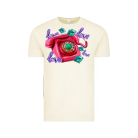Vintage Arctic love balloons and pink valentines telephone Vintage Tee - AdoDesignShop