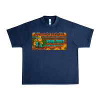 Navy (preview)custom cowboy boots sunflowers and cactus license plate Urban Heavy Tee - Artiststas