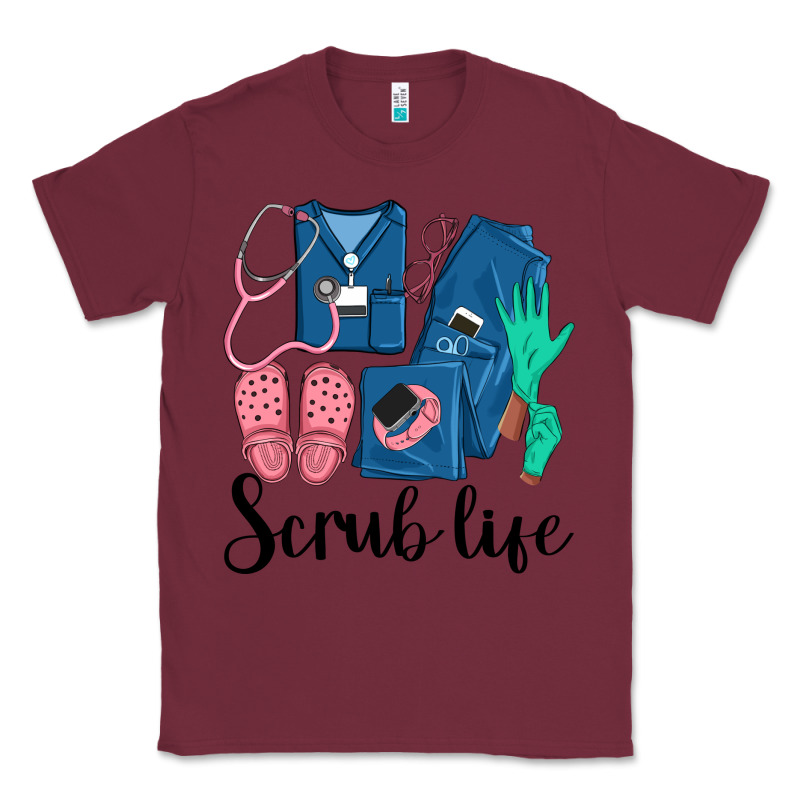 Scrub Life Nurse Classic Tee by LillyAllenDesigns | Teevron
