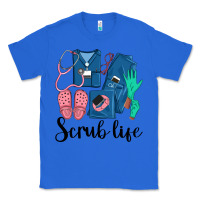 True Royal Scrub Life Nurse Classic Tee - LillyAllenDesigns